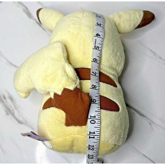 Pokemon Pikachu Plush Toy Stuffed Soft Kawaii Yellow Red Cheeks Brown Ear Tips - Picture 7 of 10